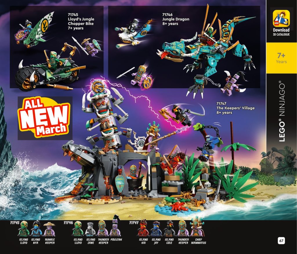 LEGO NINJAGO Island catalogue 1