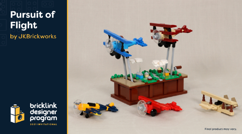 The BrickLink Designer Program takes to the skies