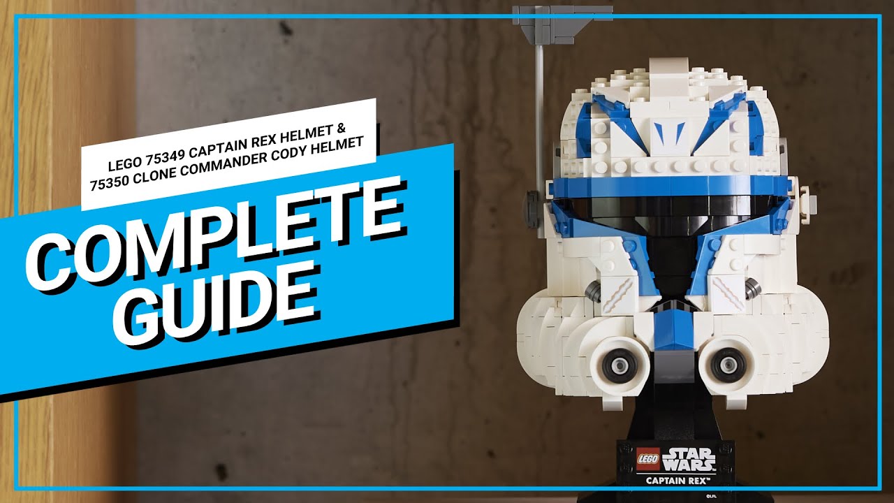 WATCH: The complete guide to LEGO Star Wars Clone Helmets 2023