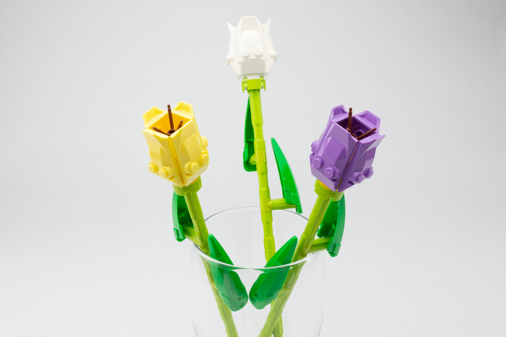 LEGO Review Tulips 8