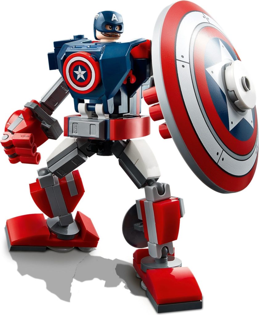 76168 Captain America Mech Armor 3