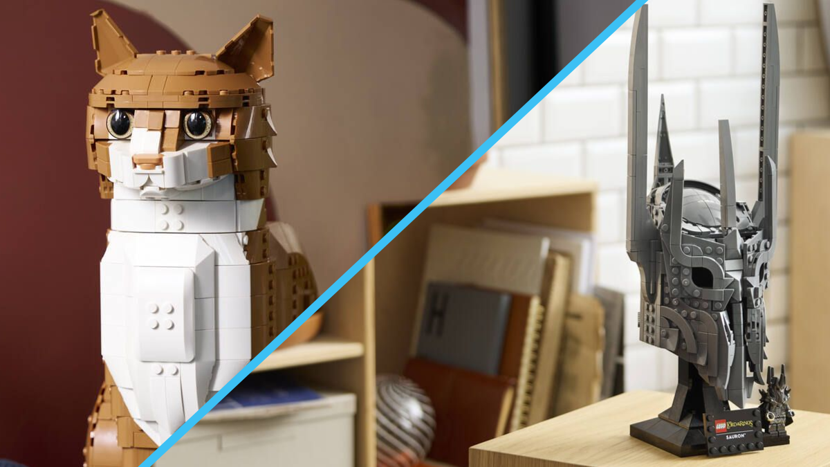 Someone's made the one LEGO cat to rule them all