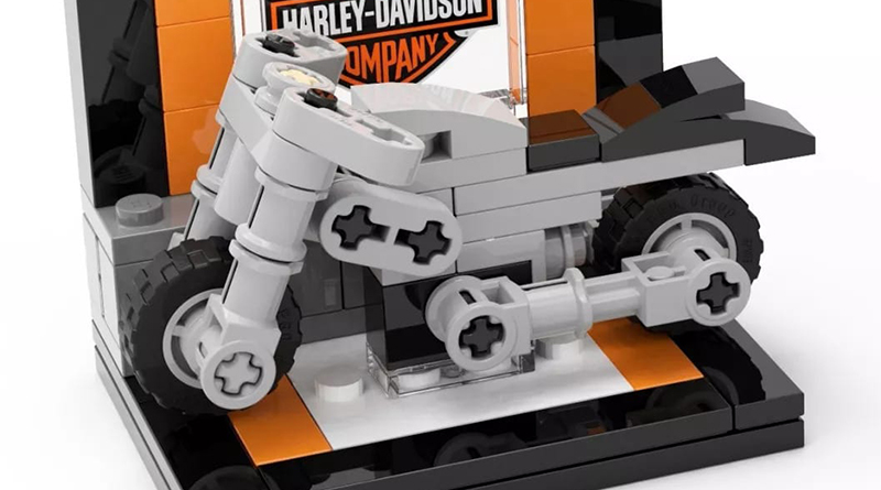 LEGO Creator Expert 10269 Harley-Davidson Fat Boy mini build instructions