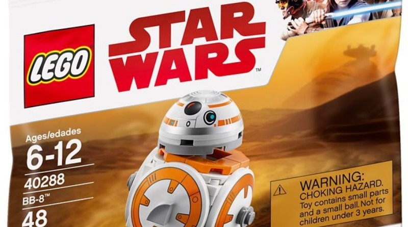 LEGO Star Wars 40288 BB-8 available with purchases at shop.LEGO.com