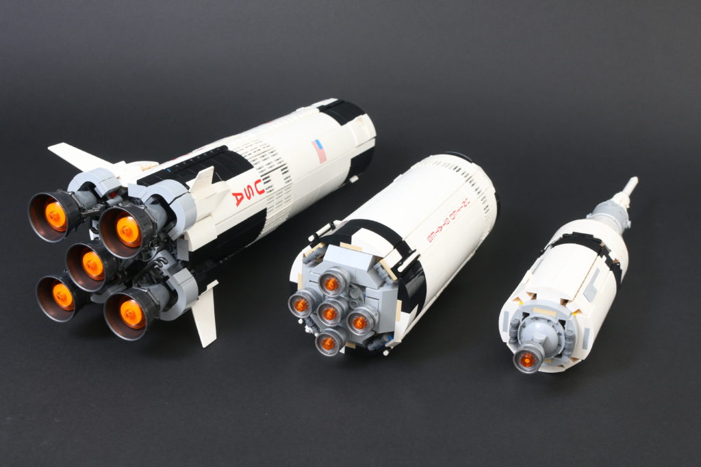 LEGO Ideas 21309 92176 NASA Apollo Saturn V review 19