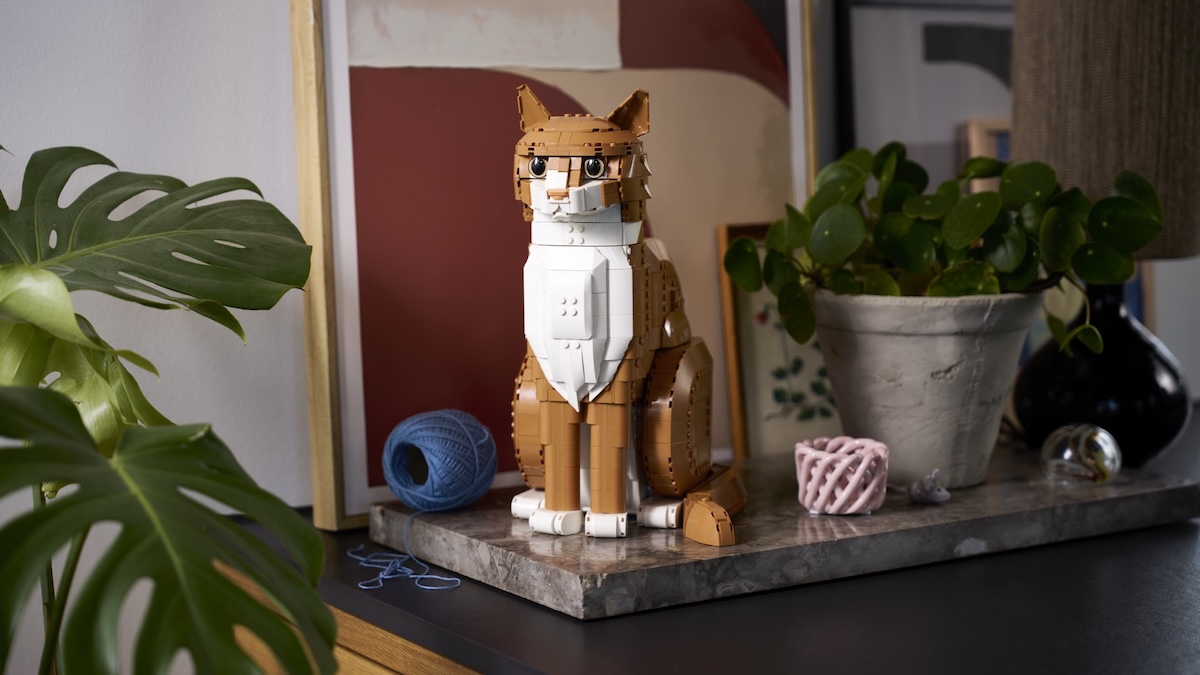 LEGO Ideas 21376 Orange Cat featured