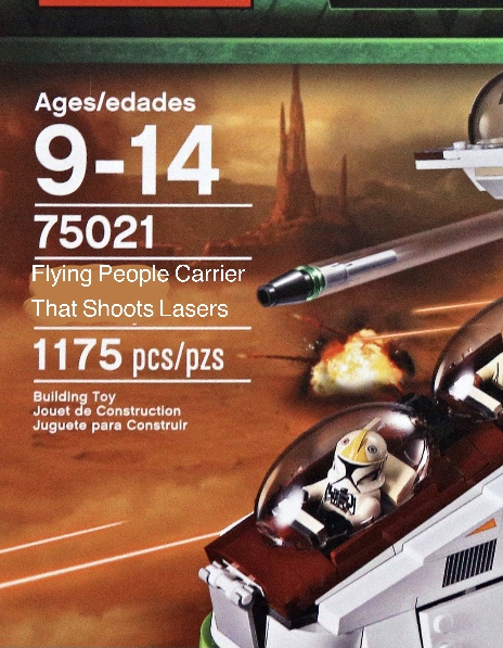 LEGO Star Wars 75021 Republic Gunship name meme