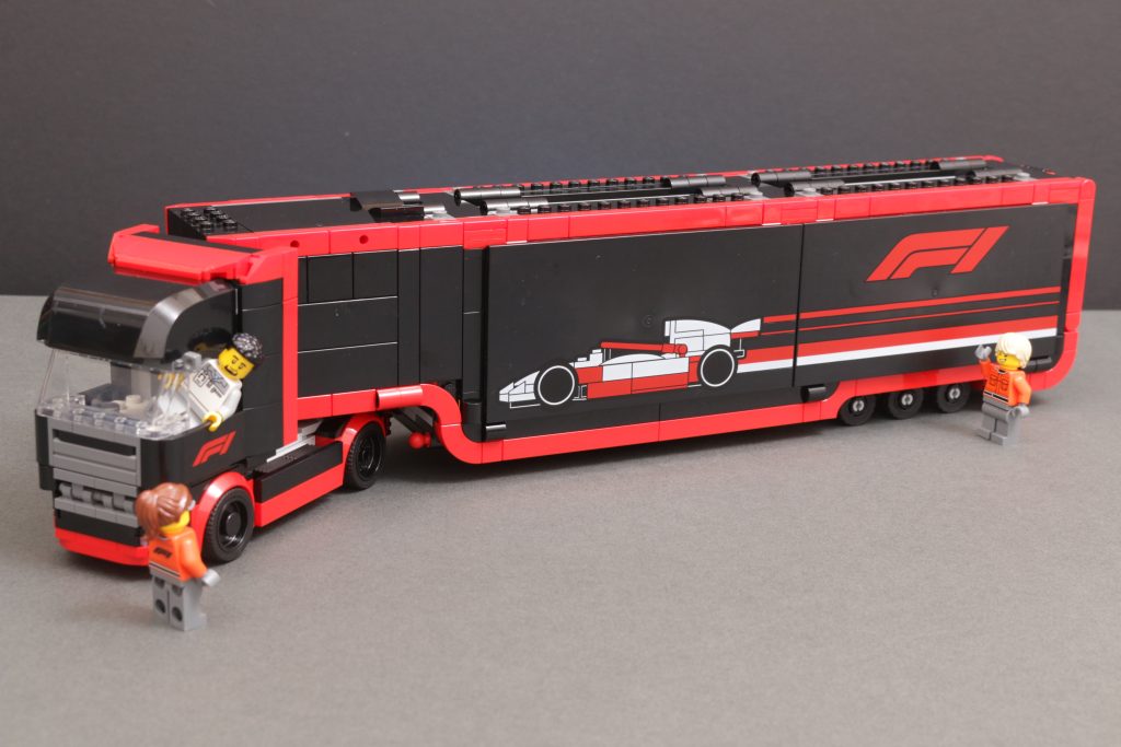 LEGO City 60445 F1 Truck with RB20 AMR24 F1 Cars review 8 1024x683
