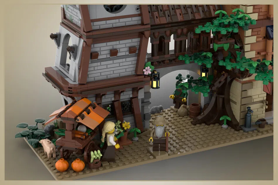 LEGO Ideas medieval tavern 3