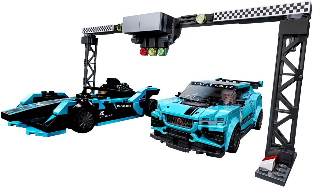 LEGO Speed Champions 76898 Formula E Panasonic Jaguar Racing GEN2 Car Jaguar I PACE eTROPHY