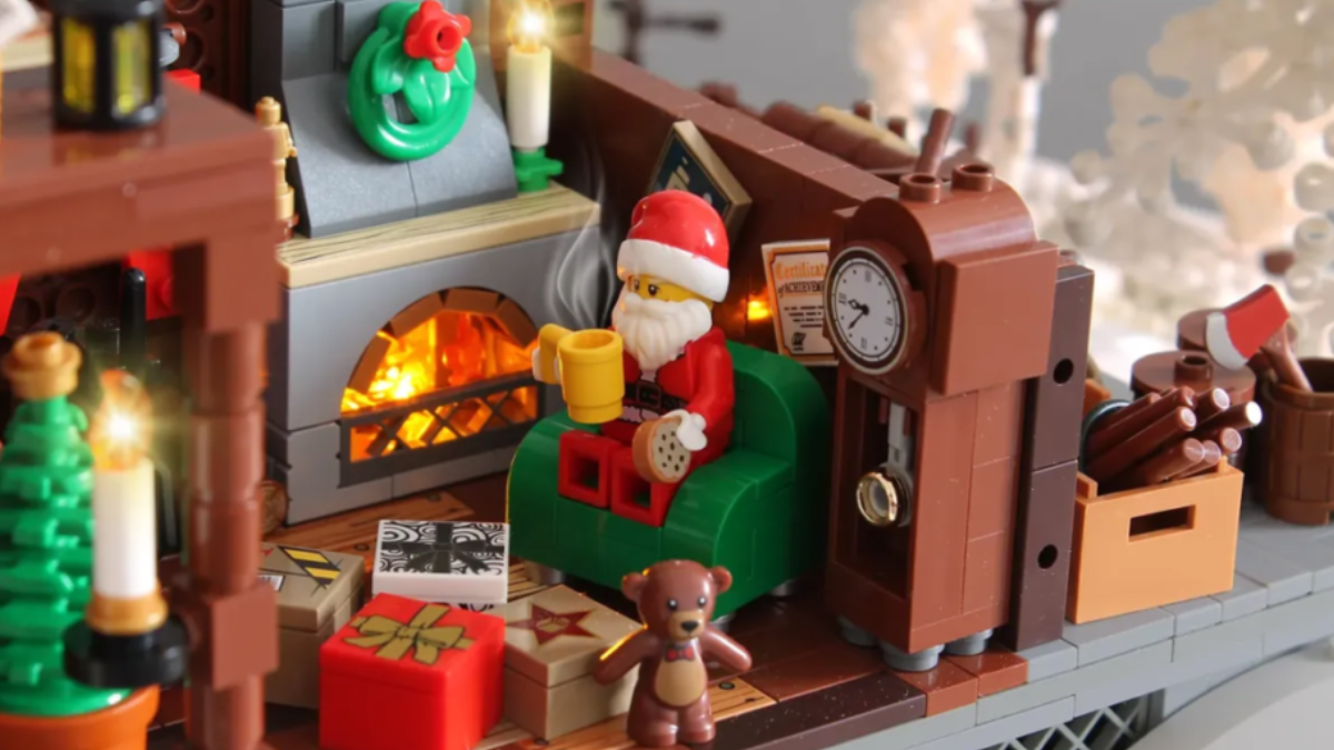 Visit Santa’s Grotto courtesy of the LEGO Group and John Lewis