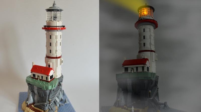 The LEGO Ideas team spotted the Motorized Lighthouse before it had even reached 10K