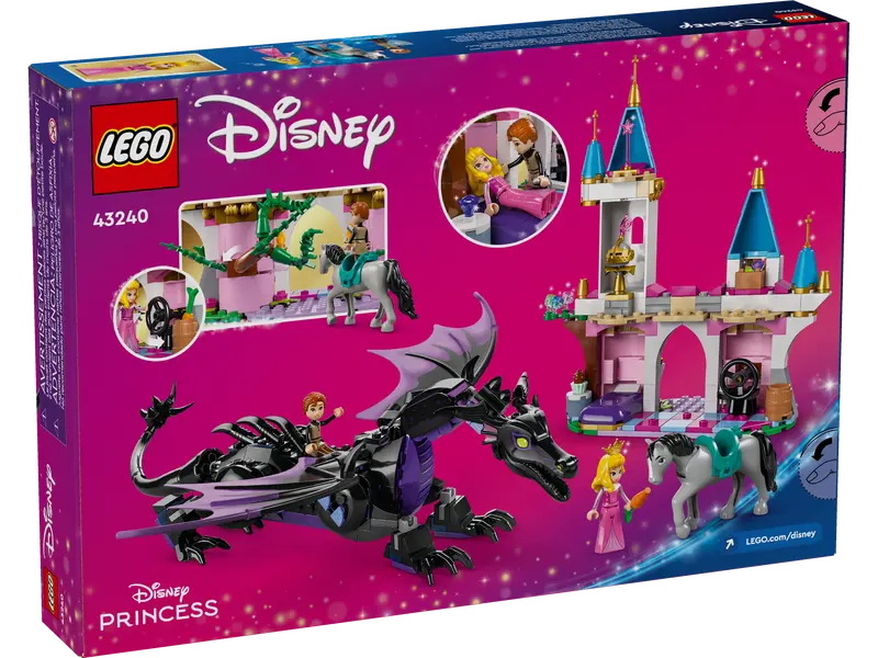 LEGO Disney 43240 Maleficents Dragon Form Box