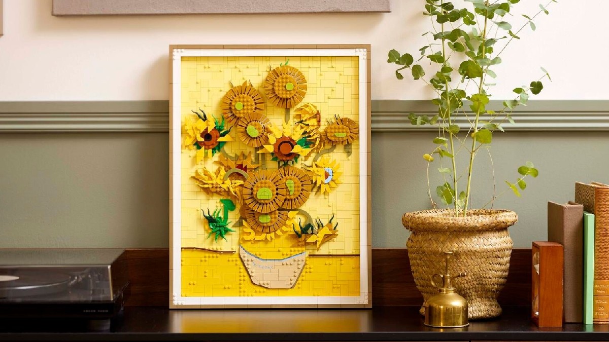 LEGO Art Vincent van Gogh Sunflowers podcast now available to all