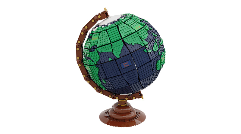 LEGO Ideas The Earth Globe officially announced