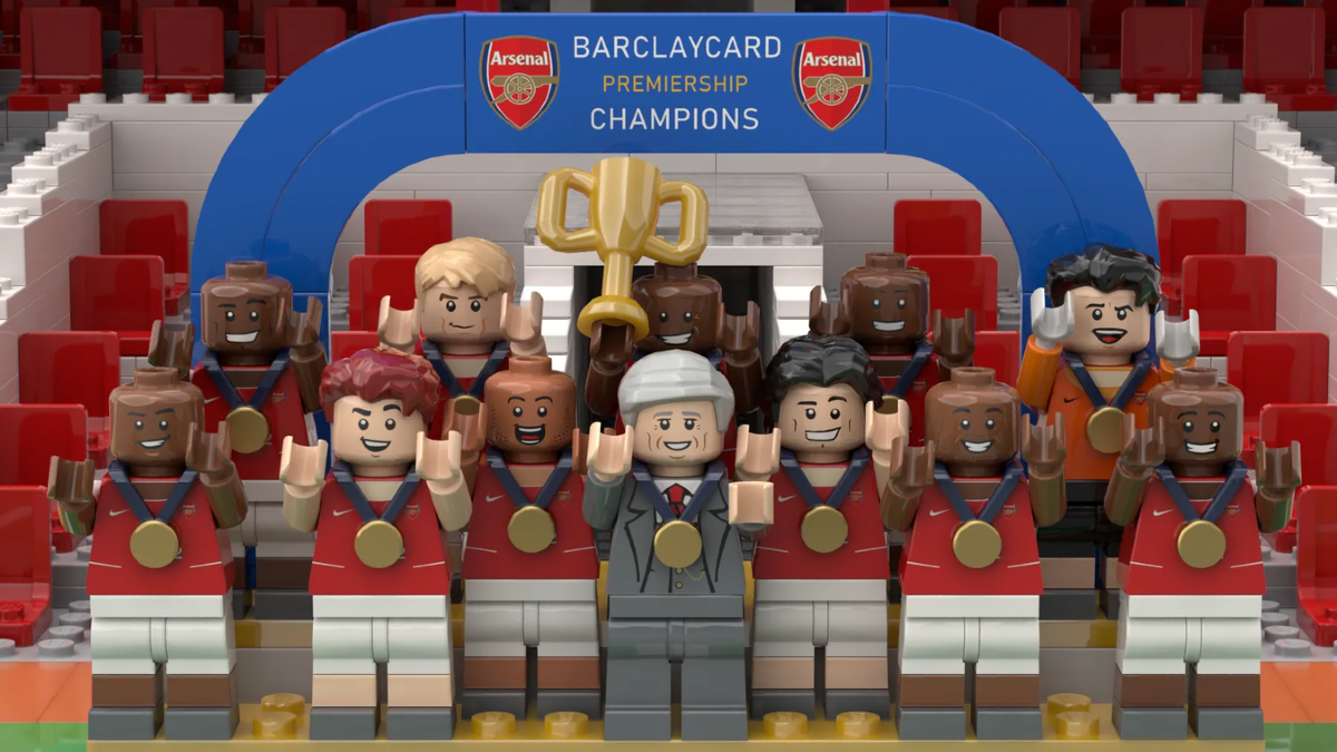 LEGO Arsenal Ideas 10K project pays tribute to The Invincibles