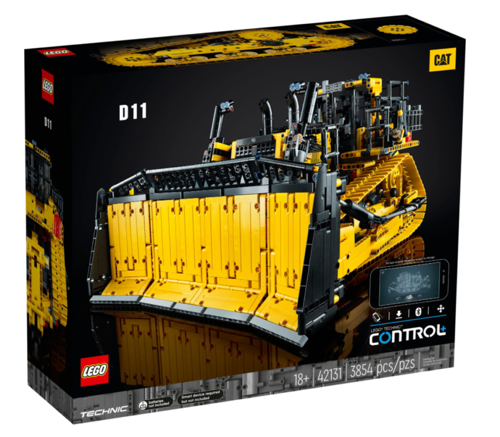 LEGO Technic 42131 CAT D11T Bulldozer box 1024x896
