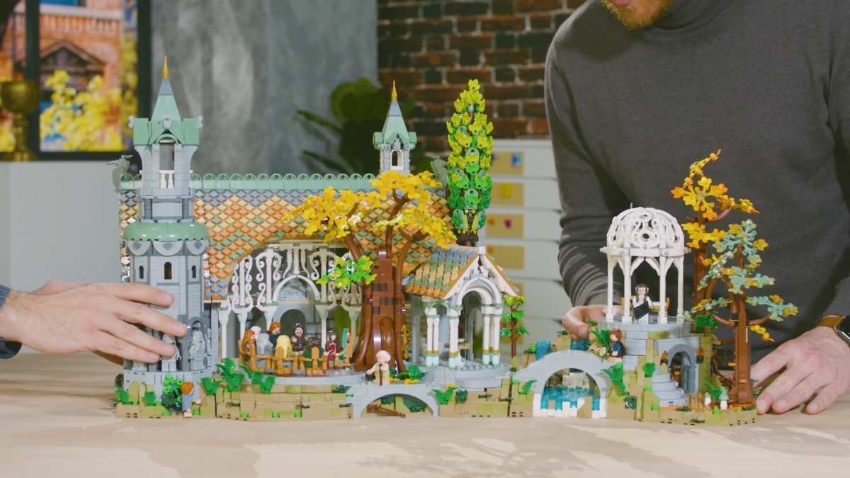 LEGO Rivendell designer video pays tribute to The Lord of the Rings extended editions