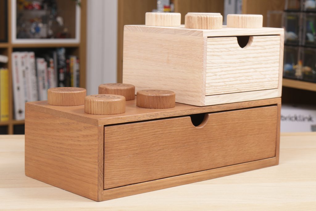 LEGO Room Copenhagen Wooden Desk Drawer 2x2 and 2x4 review 52 1024x683