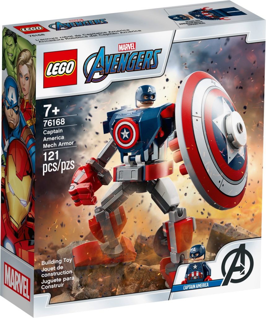 76168 Captain America Mech Armor 1