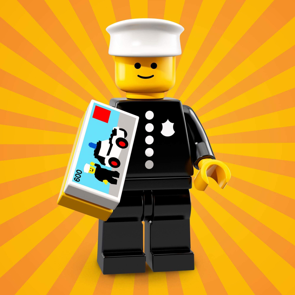 LEGO Collectible Minifigures 71021 Classic Police Officer 1024x1024