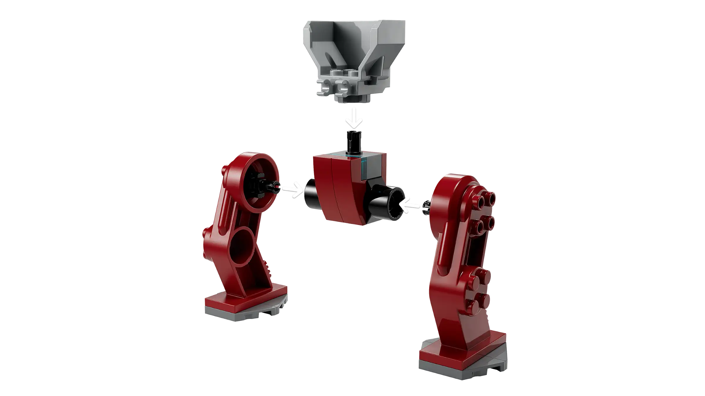 LEGO Marvel 76263 Iron Man Hulkbuster vs. Thanos 3