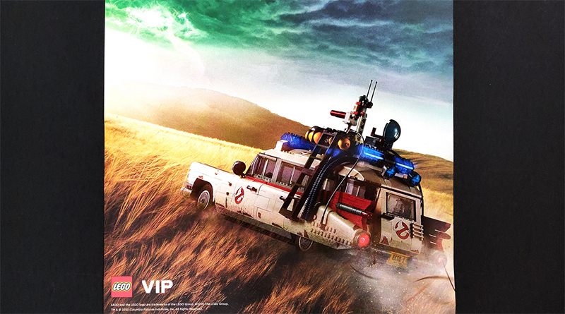 Free poster with LEGO 10274 Ghostbusters ECTO-1 deal coming