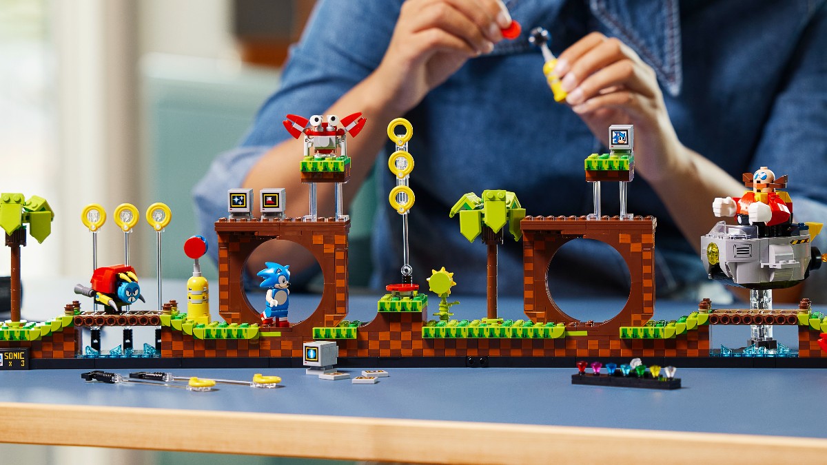 Multiple LEGO Ideas 21331 Sonic the Hedgehog sets can be combined