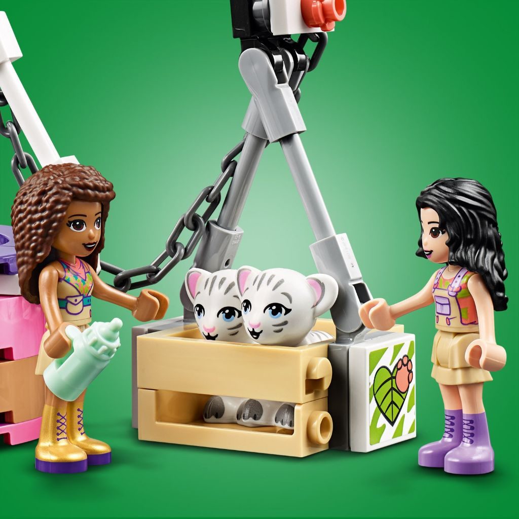 LEGO Friends 41423 Tiger Hot Air Balloon Jungle Rescue 12 1024x1024