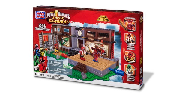 mega blocks super samurai power rangers
