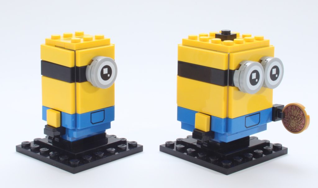 LEGO Minions BrickHeadz 40420 Gru Stuartand Otto Review 11 new