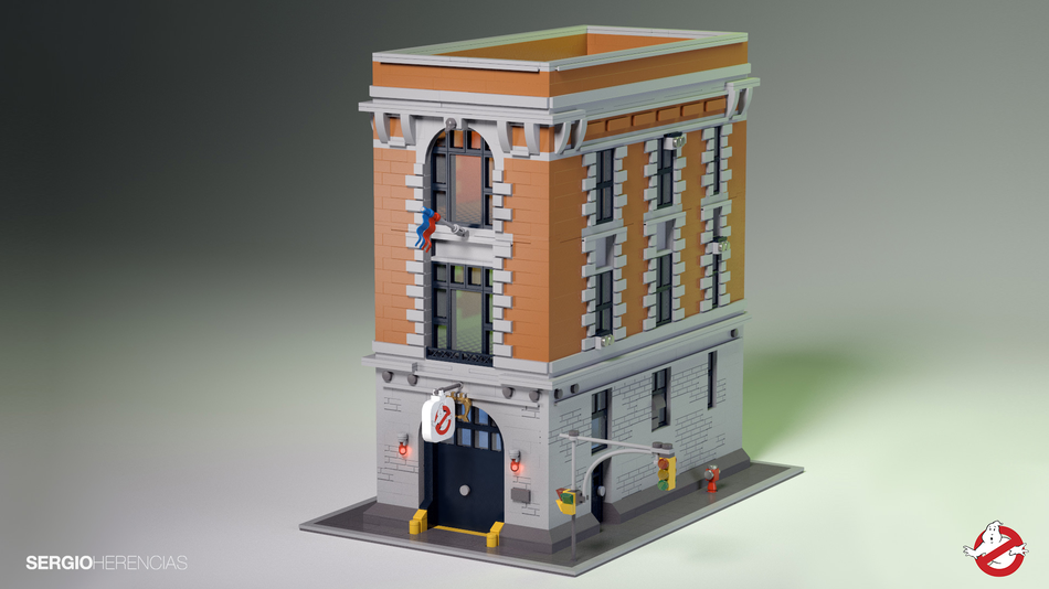 LEGO Ideas Ghostbusters Firehouse HQ Sergio