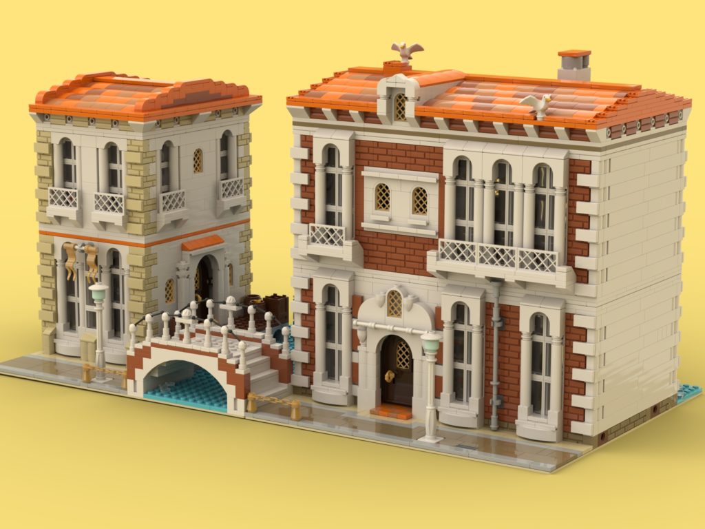 BrickLink Designer Program Venetian Houses