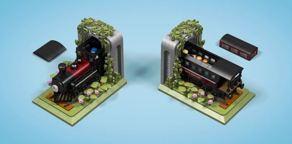 LEGO Ideas bookends 2