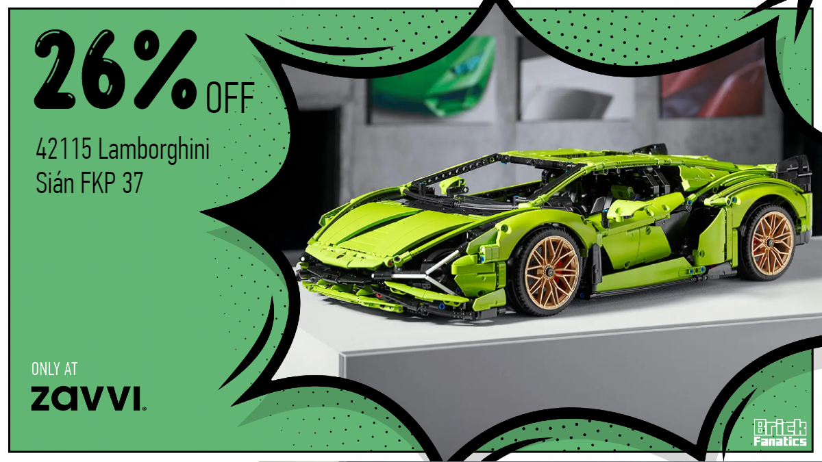 Enjoy a huge £100 off LEGO Technic 42115 Lamborghini Sián FKP 37