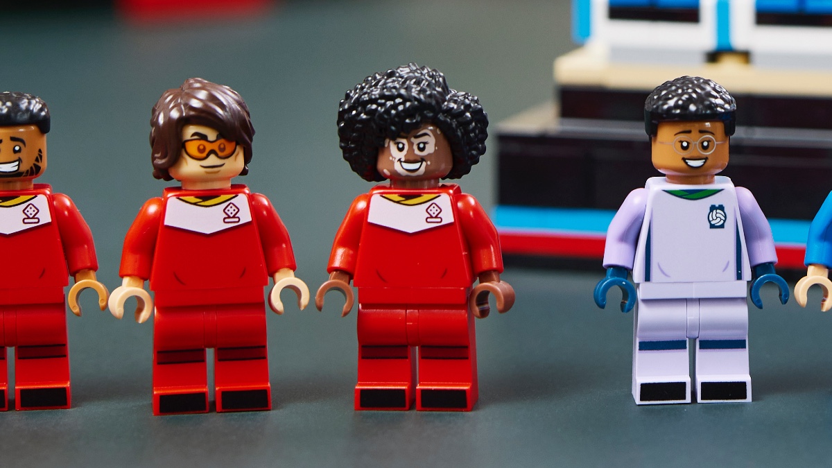 Three of the most diverse minifigures in recent LEGO sets