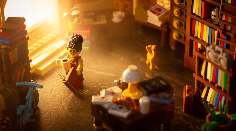 Brick Pic of the Day: Book Nook