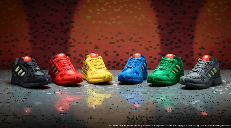 LEGO Adidas ZX 8000 Bricks collection available now, selling fast