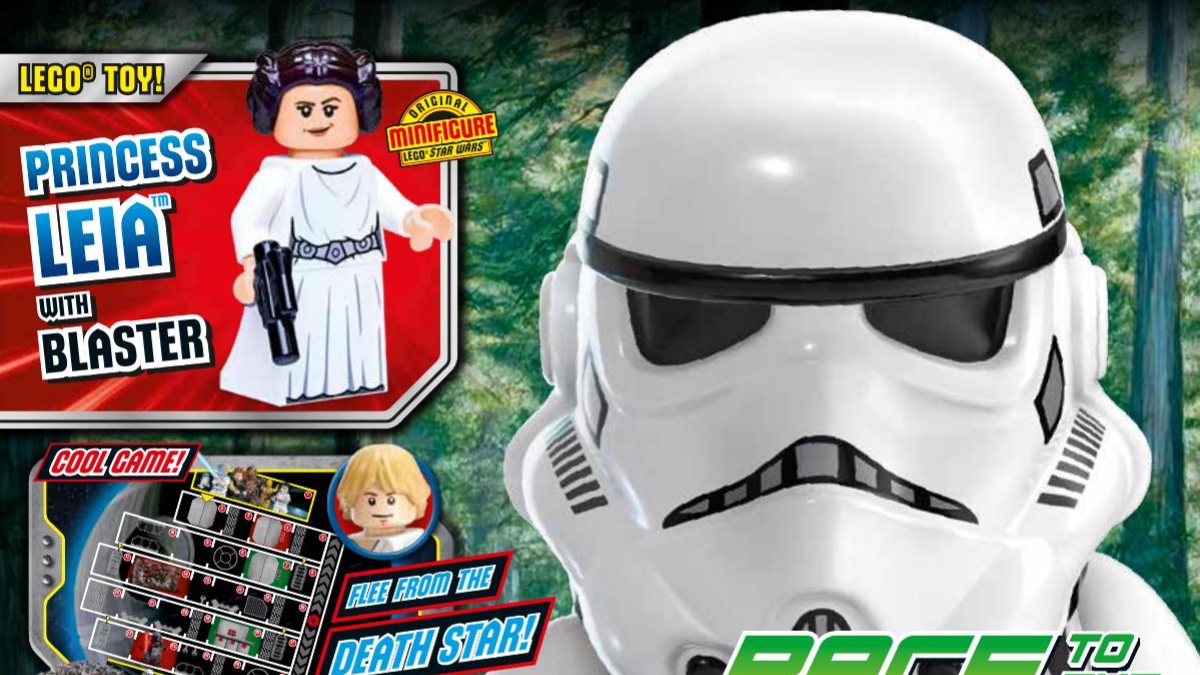 Score a free Princess Leia minifigure in latest LEGO Star Wars magazine