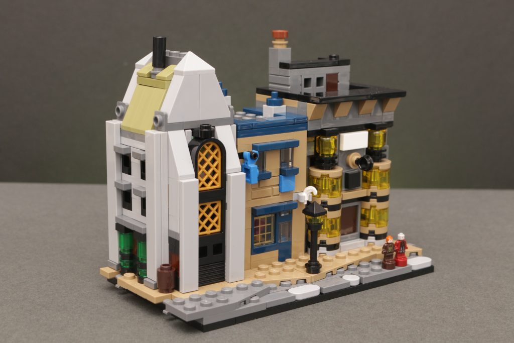 LEGO Harry Potter 76444 Diagon Alley Wizarding Shops review 29 1024x683