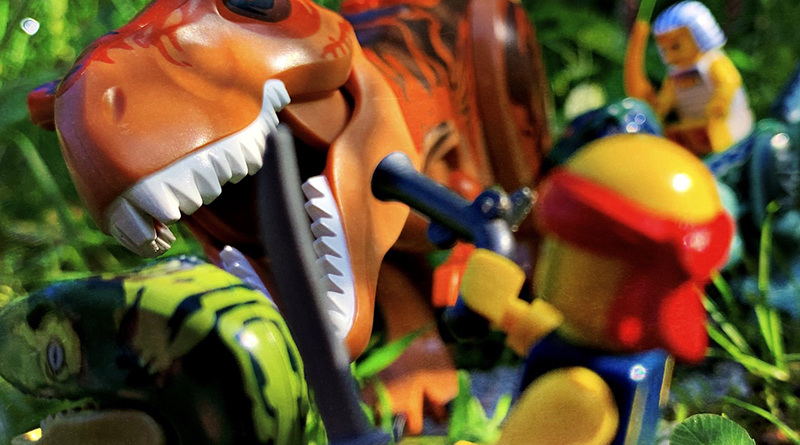 Brick Pic of the Day: Prehistoric beasts