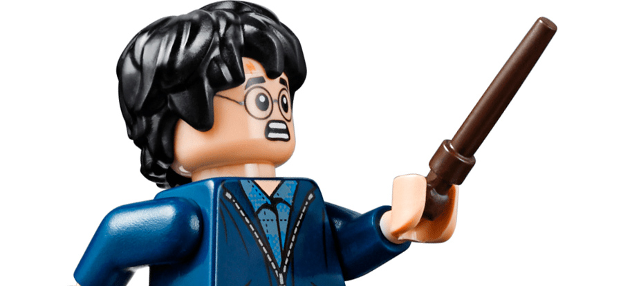 LEGO Harry Potter wand make and take instructions
