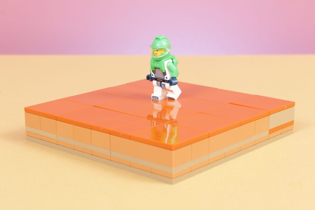 How to LEGO – Building space terrain part I step by step 11 1024x683