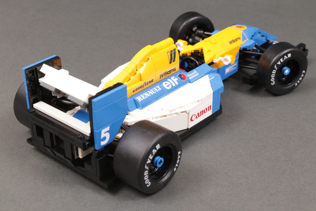 LEGO Icons 10353 Williams Racing FW14B Nigel Mansell review 22 1024x683