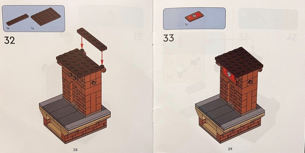 lego harry potter 6541140 platform 9 three quarters barnes and noble instructions 14 1024x514