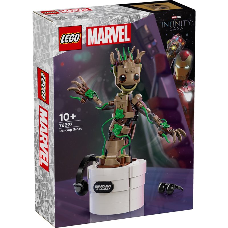 lego marvel super heroes 76297 tanzender groot