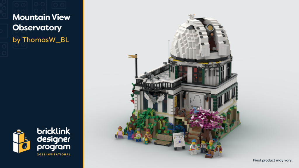 BrickLink Designer Program Mountain View Observatory