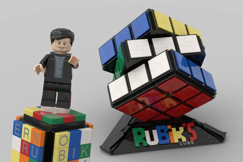 LEGO Ideas rubiks cube functioning 1 1024x683