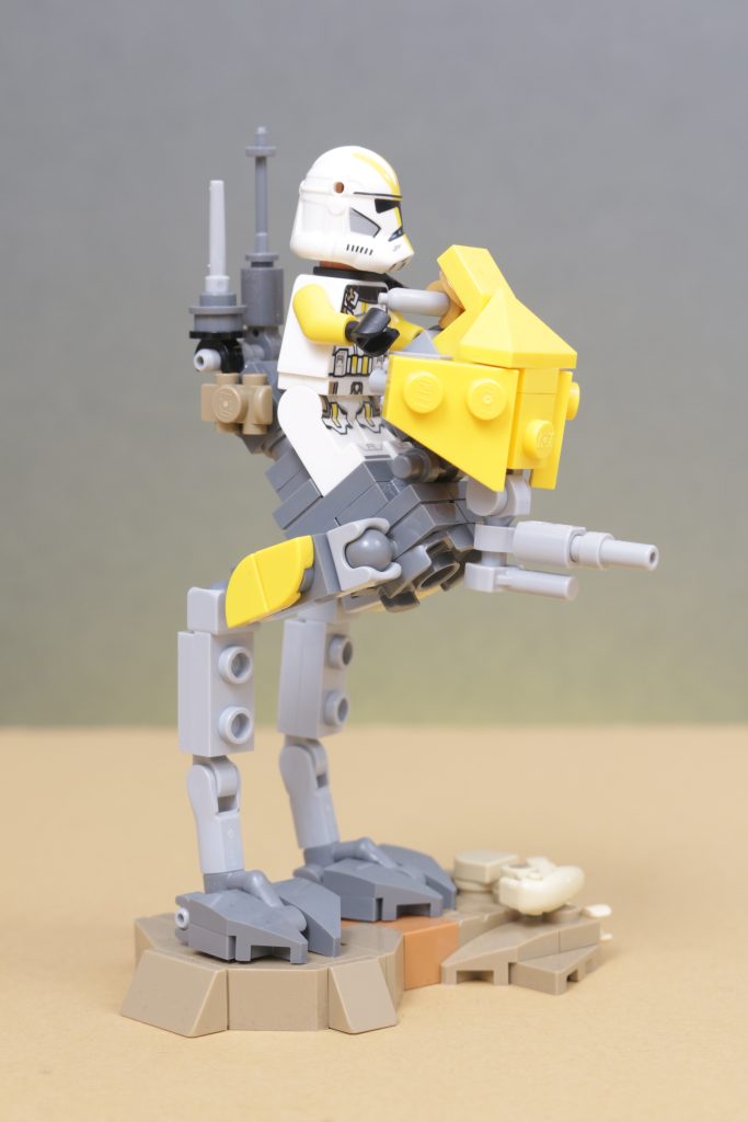 Custom LEGO Star Wars MOC AT RT 501st 327th Clone Troopers build 10 683x1024