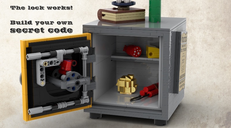 LEGO BrickLink Designer Program Sheriffs Safe featured